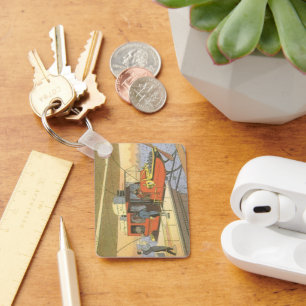 Helikoptergrens  wetenschapsvlieger sleutelhanger