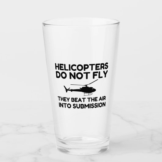 Helikopterindiening Glas (Voorkant)