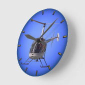Helikopterklok Helikopter wandklok (Hoek)