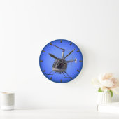 Helikopterklok Helikopter wandklok (Huis)