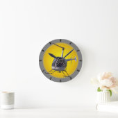 Helikopterklok Helikopter wandklok (Huis)
