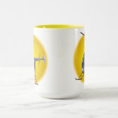 Helikopterkopcabine voor Mok met helikopter, kopje (Midden)