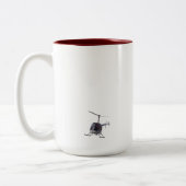 Helikopterkopcabine voor Mok met helikopter, kopje (Links)