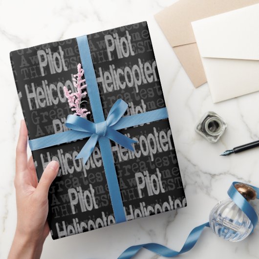 Helikopterpiloot Extraordinaire Cadeaupapier (Geschenken)