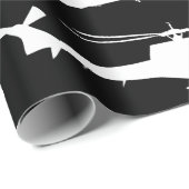 helikopterpiloot Luchtmacht trainee cadet Cadeaupapier (Rol Hoek)