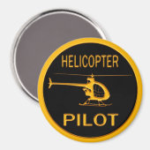 Helikopterpiloot Magneet (Voorkant / Achterkant)