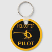 Helikopterpiloot Sleutelhanger (Voorkant)