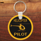 Helikopterpiloot Sleutelhanger (Voorkant)