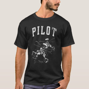  helikopterpiloot voor noodgevallen t-shirt