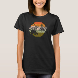 helikopterpiloot voor noodgevallen t-shirt