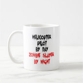 Helikopterpiloot Zombie Slayer Koffiemok (Links)