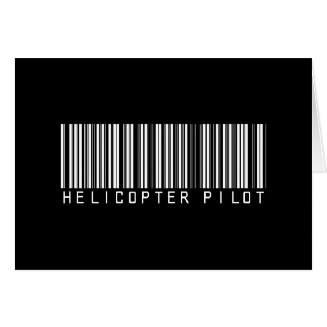 Helikopterpilootbalie Code (Voorkant Horizontaal)