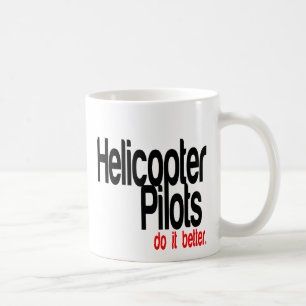 Helikopterpiloten doen het beter koffiemok
