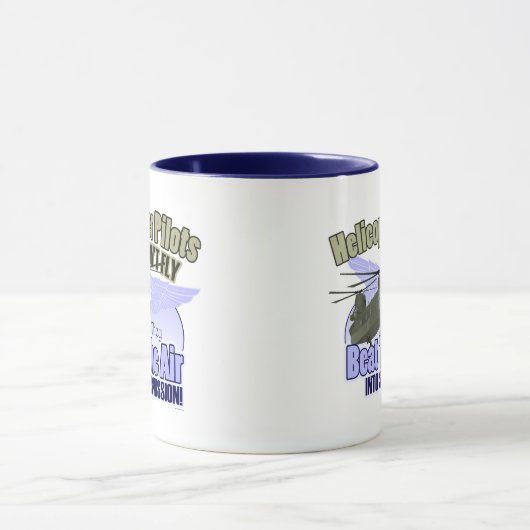 Helikopterpiloten vliegen niet... [CH-47] Mok (Midden)