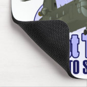 Helikopterpiloten vliegen niet... [CH-47] Muismat (Hoek)