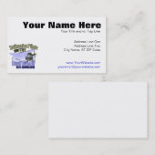 Helikopterpiloten vliegen niet... [OH-58] Visitekaartje (Voorkant / Achterkant)