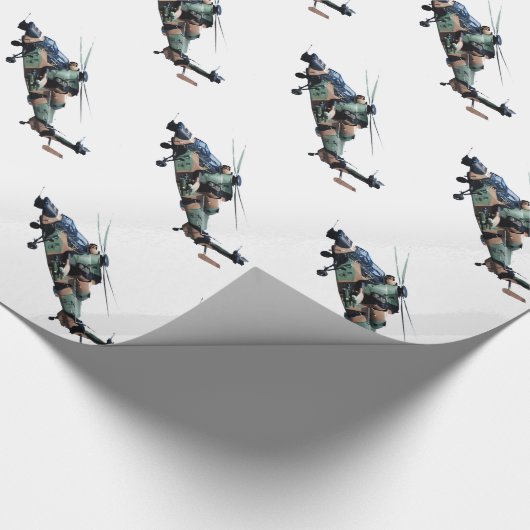 Helikopters Cadeaupapier (Hoek)