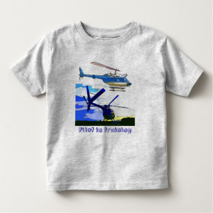 helikopters Piloot in opleiding Kinder Shirts