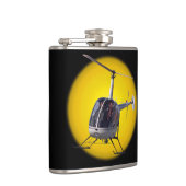 Helikoptertank Gepersonaliseerd HelikopterDrink Heupfles (Rechts)