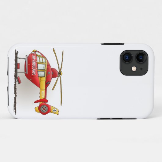 Helikoptervlucht Case-Mate iPhone Case (Achterkant (horizontaal))