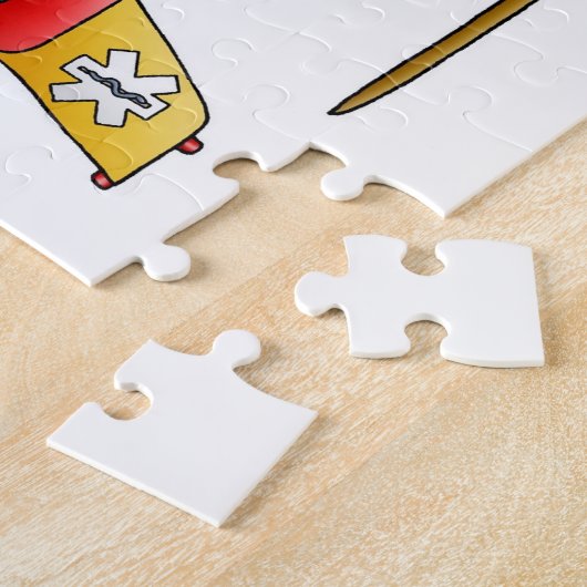 Helikoptervlucht Legpuzzel (Zijkant)