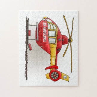 Helikoptervlucht Legpuzzel