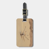 Helikoptervlucht met lichte luchtwaardigheid bagagelabel (Voorkant verticaal)