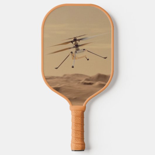 Helikoptervlucht met lichte luchtwaardigheid pickleball paddle (Voorkant)