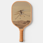 Helikoptervlucht met lichte luchtwaardigheid pickleball paddle (Achterkant)