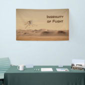 Helikoptervlucht met lichte luchtwaardigheid spandoek (Beurs)