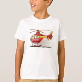 Helikoptervlucht T-shirt (Voorkant)