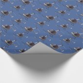 Helikopterwrappelpapier voor helikopters cadeaupapier (Hoek)