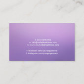 Heling Handen - Energie Heling - Reiki Visitekaartje (Achterkant)