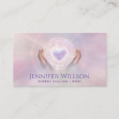 Heling Handen - Energie Heling - Reiki Visitekaartje (Voorkant)