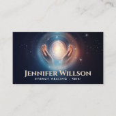 Heling Handen - Energie Heling - Reiki Visitekaartje (Voorkant)