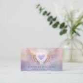 Heling Handen - Energie Heling - Reiki Visitekaartje (Staand voorkant)
