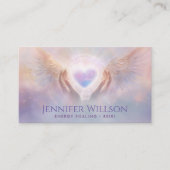 Heling Handen - Energie Heling - Reiki Visitekaartje (Voorkant)