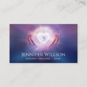 Heling Handen - Energie Heling - Reiki Visitekaartje (Voorkant)