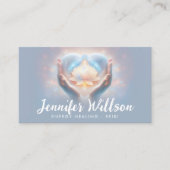 Heling Handen - Energie Heling - Reiki Visitekaartje (Voorkant)