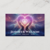 Heling Handen - Energie Heling - Reiki Visitekaartje (Voorkant)