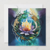 helingsvermogen van onderdompeling in de natuur kaart (Voorkant)