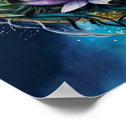 helingsvermogen van onderdompeling in de natuur poster (Hoek)