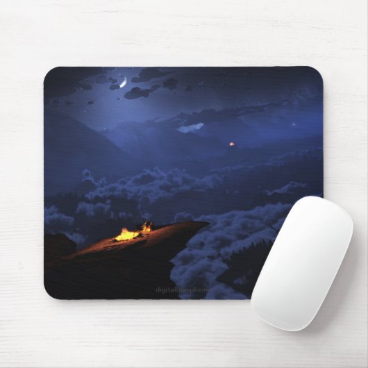 Heliocentric Night Mousepad Muismat (Met muis)