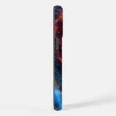 Helionis - Nebula en sterrenstelsels iPhone Hoesje (Rechterkant)