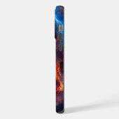 Helionis - Nebula en sterrenstelsels iPhone Hoesje (Linkerkant)