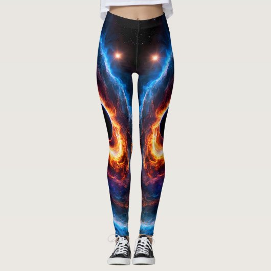 Helionis - Nebula en sterrenstelsels Leggings (Voorkant)