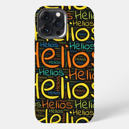 Helios iPhone Hoesje (Achterkant)