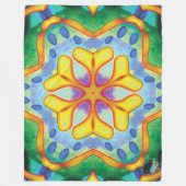 Helios Kaleidoscope Fleece Blanket (Voorkant)