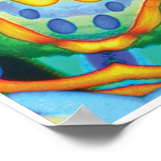 Helios Kinetic Collage Kaleidoscope Poster (Hoek)