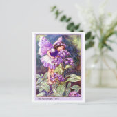Heliotrope Fairy Briefkaart (Staand voorkant)
